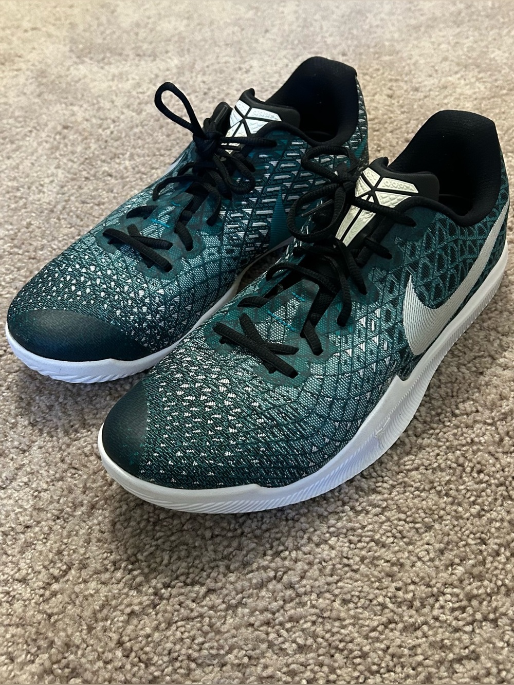 Nike Kobe Mamba Instinct Turbo Green Basketball Shoes Men’s Size 15